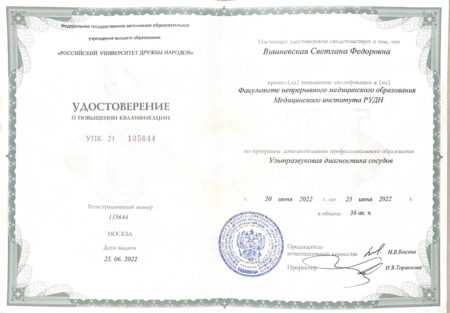 Вишневская Светлана Федоровна