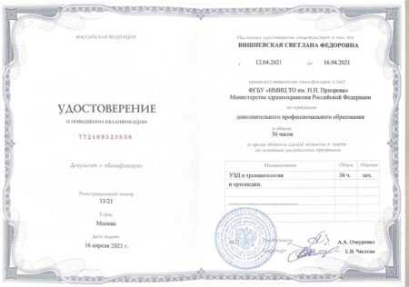 Вишневская Светлана Федоровна