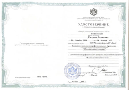 Вишневская Светлана Федоровна