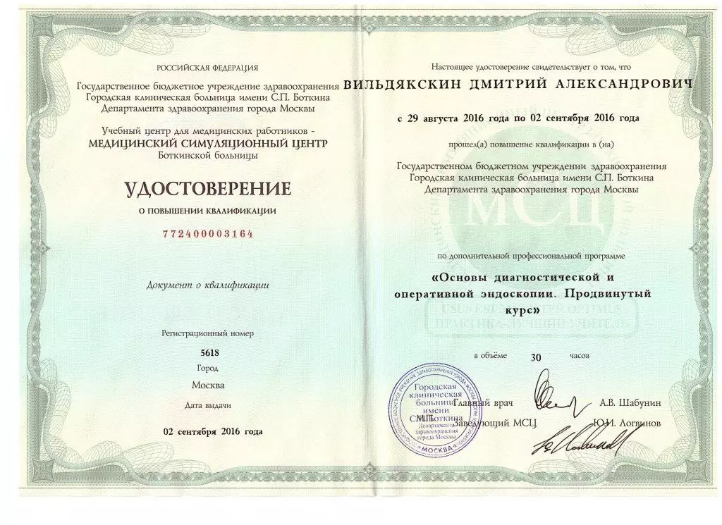 Вильдякскин Дмитрий Александрович